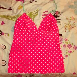 Top piece bathing suit , ....
